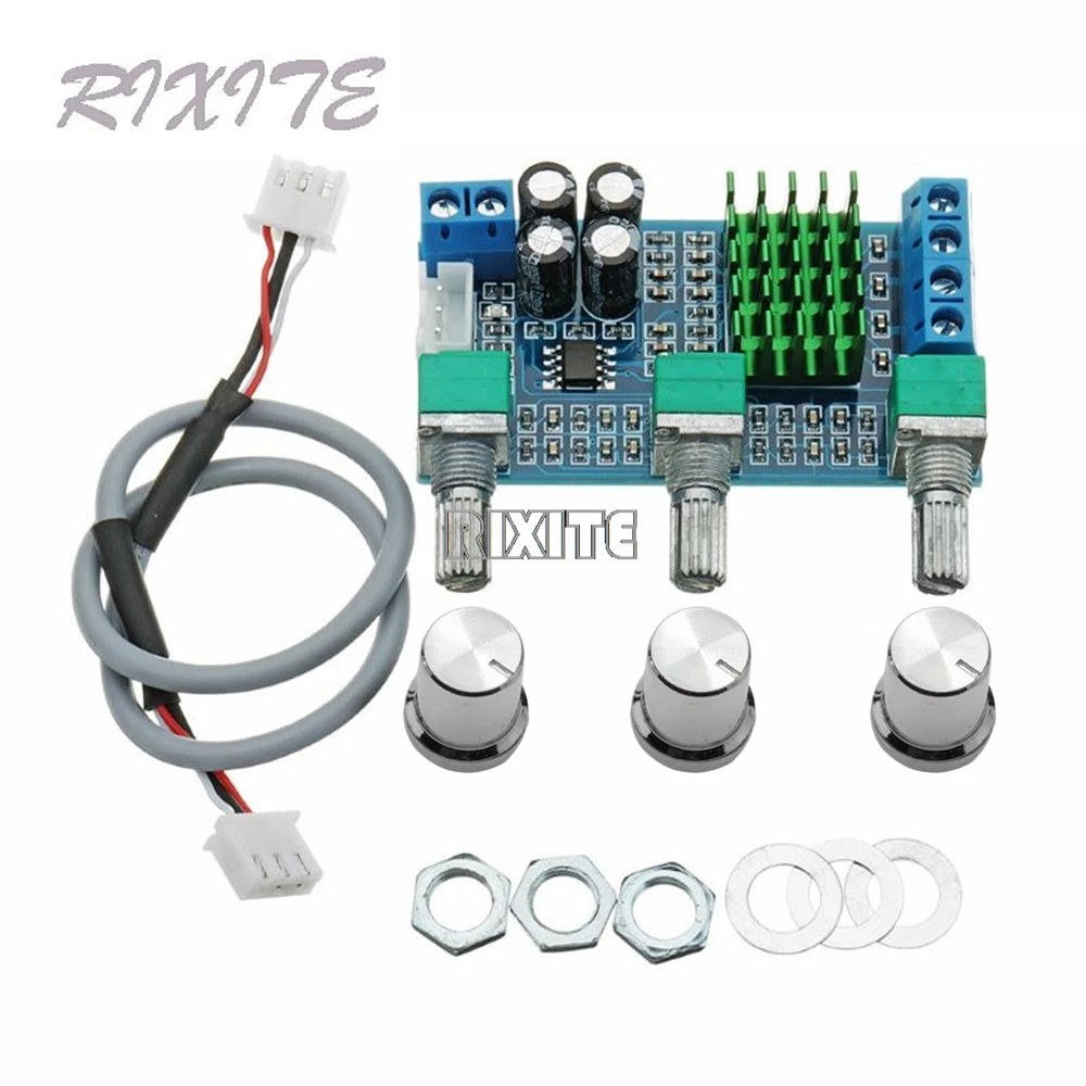 XH-M567 TPA3116D2 Dual-channel Stereo High Power Digital Audio Power Amplifier Board Audio Power Amplifier Board 80W*2