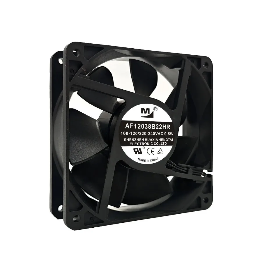 AA + for original Yimeng EC fan AF12038B22HR HL UL 100/220V cooling fan wide voltage 12CM