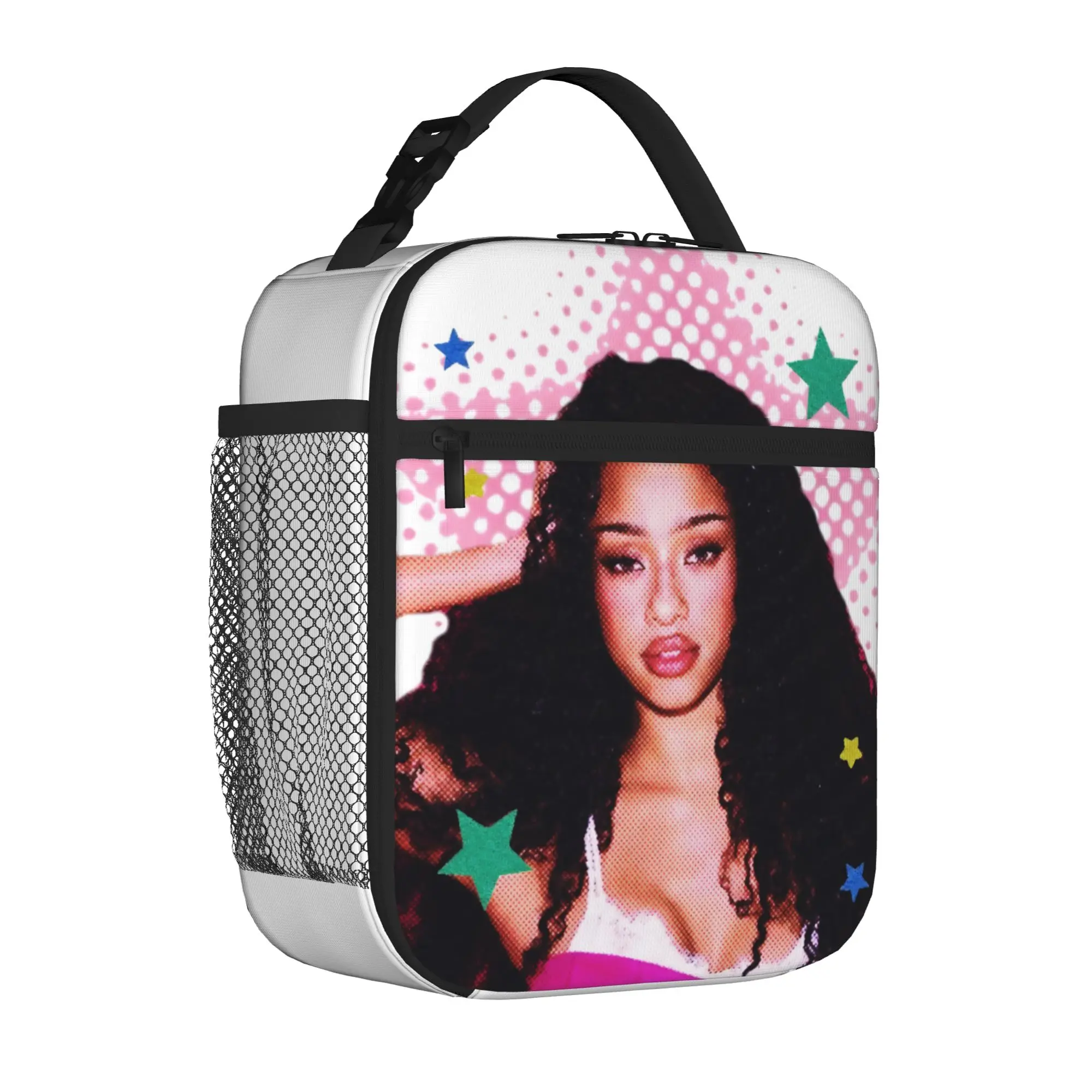 Manon Katseyes Kpop Girl Group Thermal Insulated Lunch Bags for Picnic  Portable Food Container Bags Thermal Cooler Lunch Box
