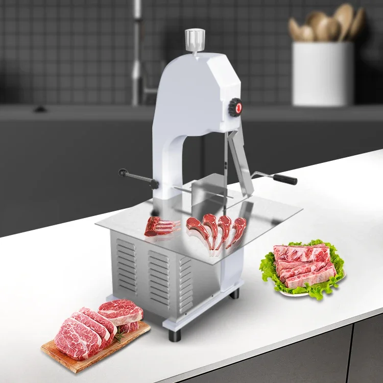 1500W Meat Slicer Saw Electric Bone Saw Machine Frozen meat Cutting machine