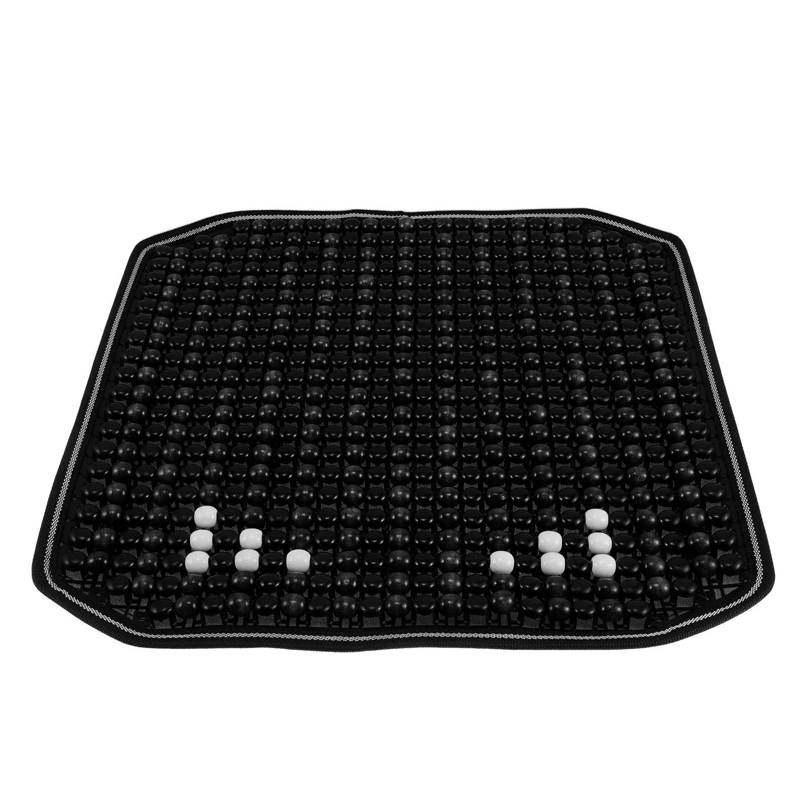 

Beaded Car Seat Cushion Set Ergonomic Non Slip Natural Wood Breathable Cooling Driving Cushion Auto Vehicle Seat Cover