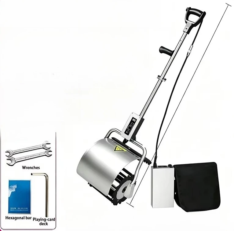 Masonry Plaster Floor Machine Wireless Lithium Battery Cement Mortar Concrete Mixer Blender Small Handheld Mortar Mixer