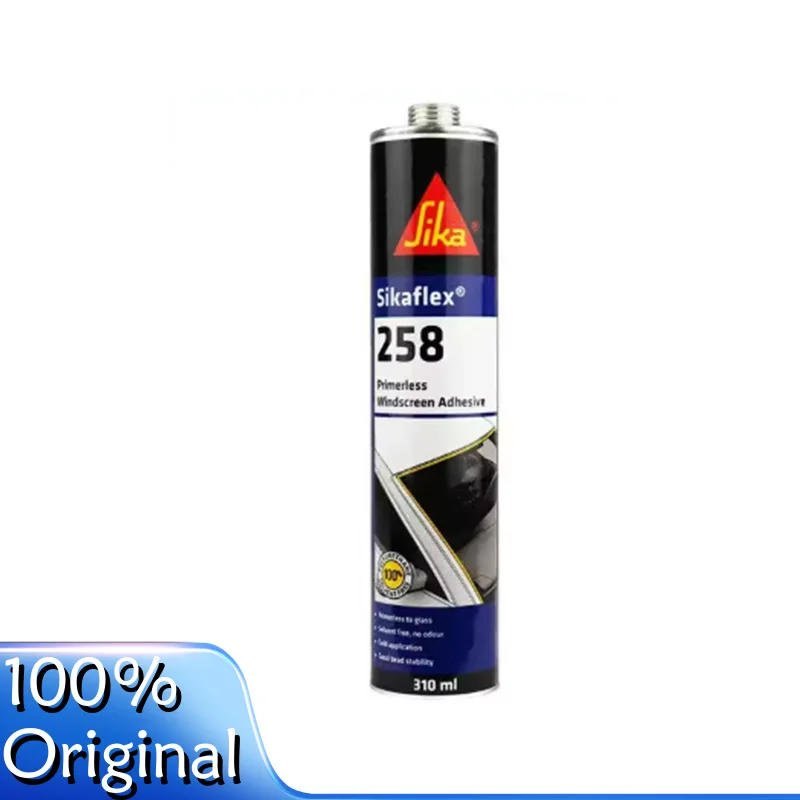 Producto Original Sika Sikaflex-258 agente de curado elástico profesional para impermeabilización de parabrisas automotriz y unión de metal