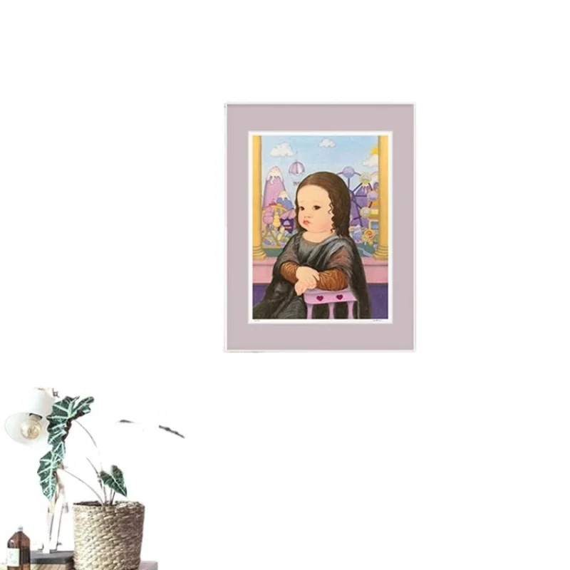 Signed limited edition prints, space decoration, in the amusement park