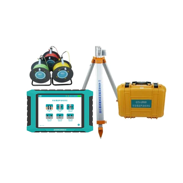 GTJ-U960/950/930 Non-Metal Ultrasonic Tester for Concrete Inspection, Portable Ultrasonic NDT Device