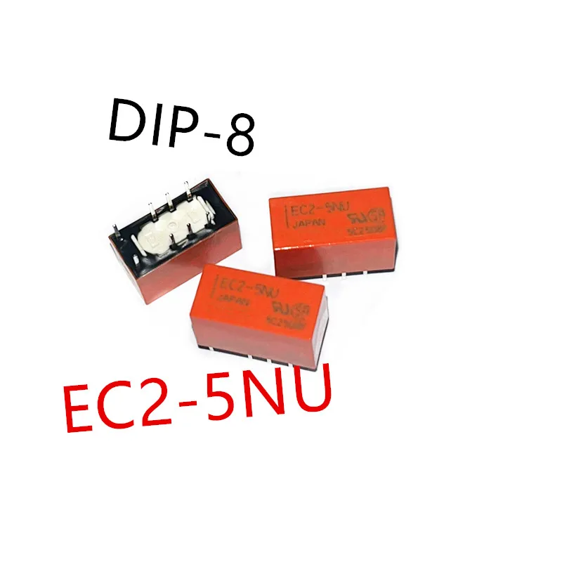 10piece  EC2-5NU 、EC2-4.5NU 、EC2-12NU 、EC2-24NU  DIP-8  New Small Signal Relay