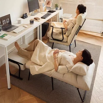 屋内および屋外用の背もたれ付き折りたたみ式リクライニングチェア,ベッド,ソファ,家庭用家具,ダブルユース,素晴らしいオファー