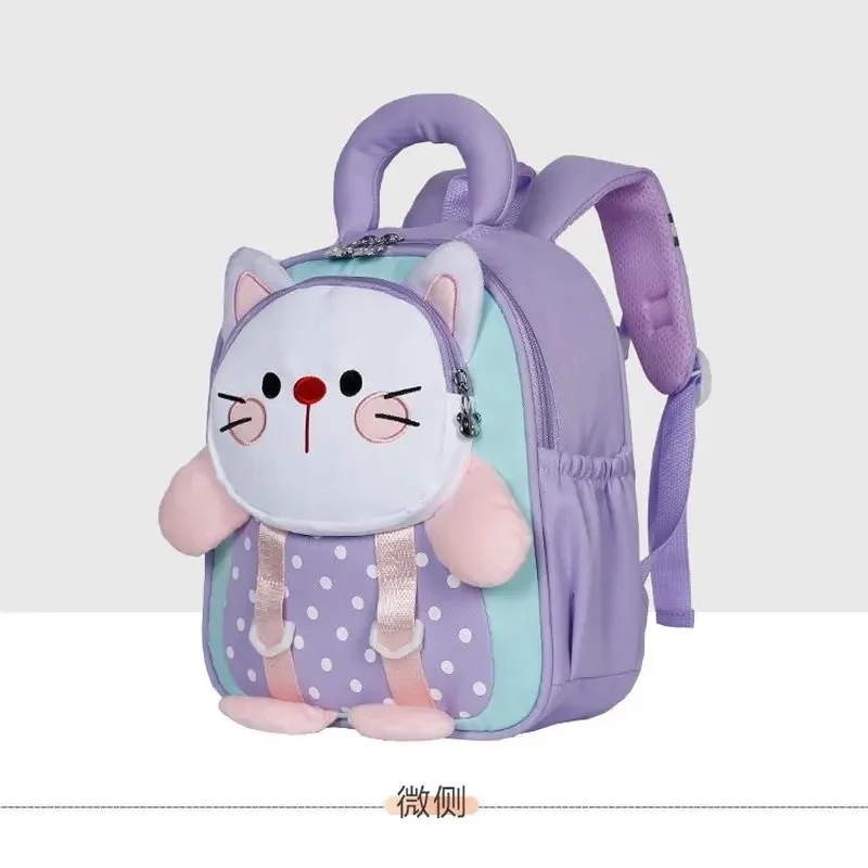 new Cute Cat Anti-lost Backpack for Toddlers, Lightweight Preschool Rucksack for Boys Girls, School bag oxford 2026 NEW