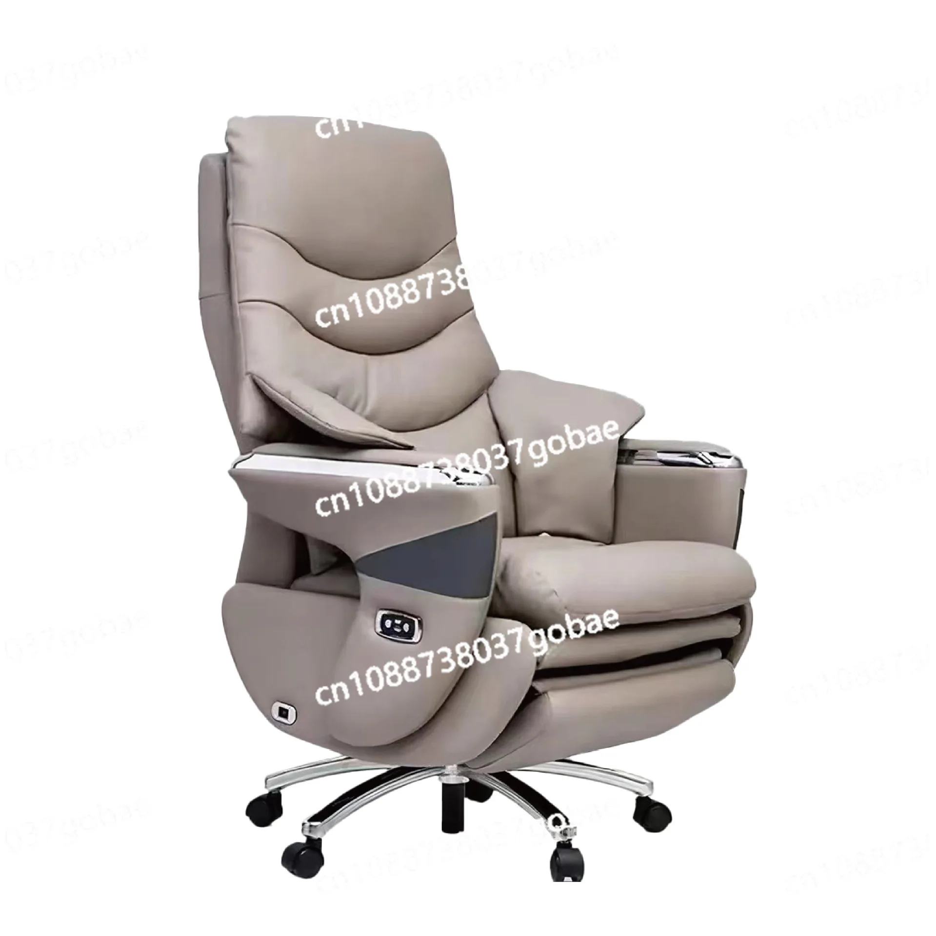Electric boss chair leather can lie down comfortably sedentary home nap massage high-end