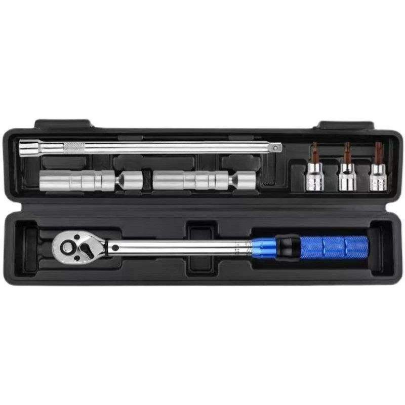 Torque wrench set, ultra-thin magnetic car quick spark plug sleeve, special disassembly tool, adjustable wrench