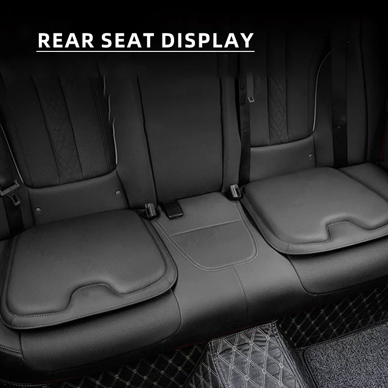 Leather Car Seat Cover For Subaru Forester Impreza STI WRX XV Crosstrek Legacy Outback Breathable Non-slip Car Seat Cushion Pad