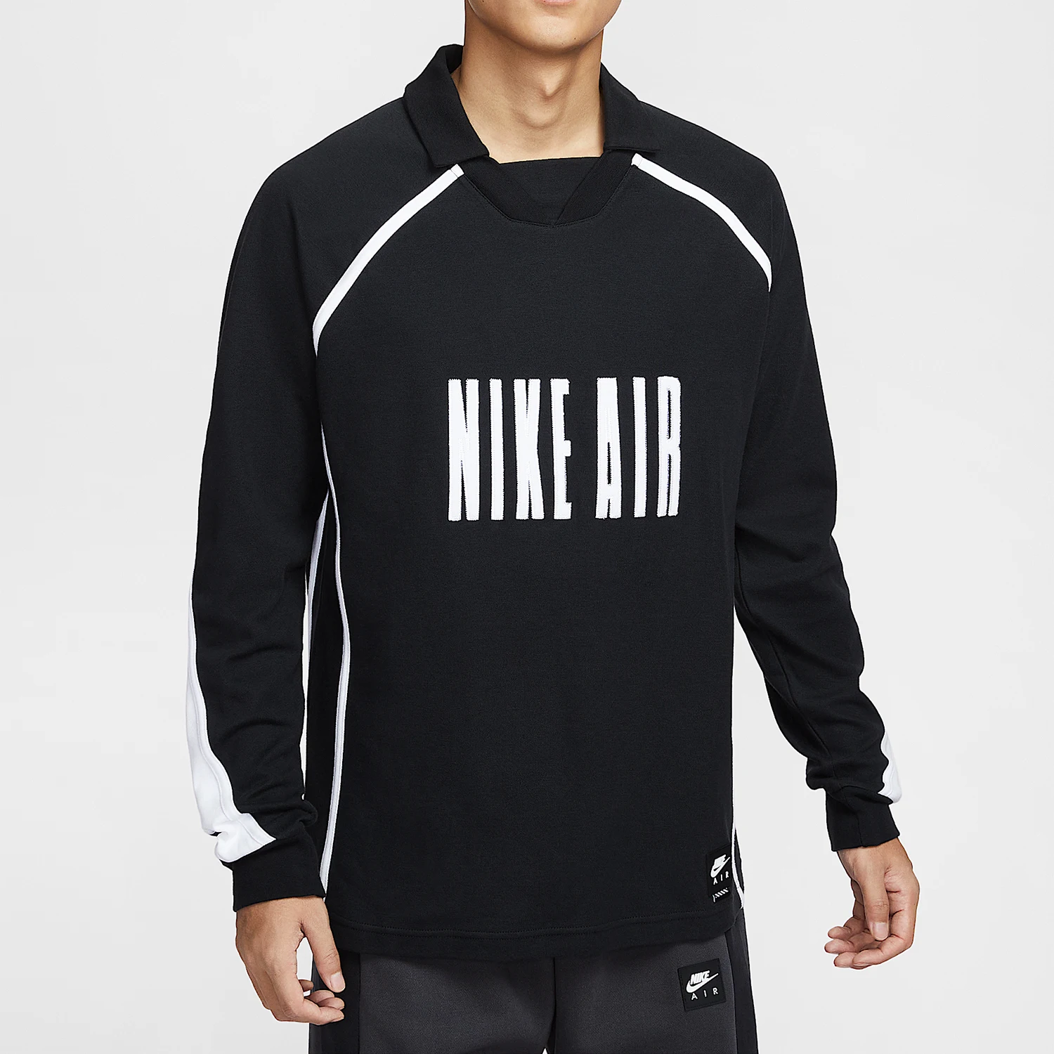 

Nike Authentic Autumn Style Men's Knit Football Long Sleeve Top HV1321-010