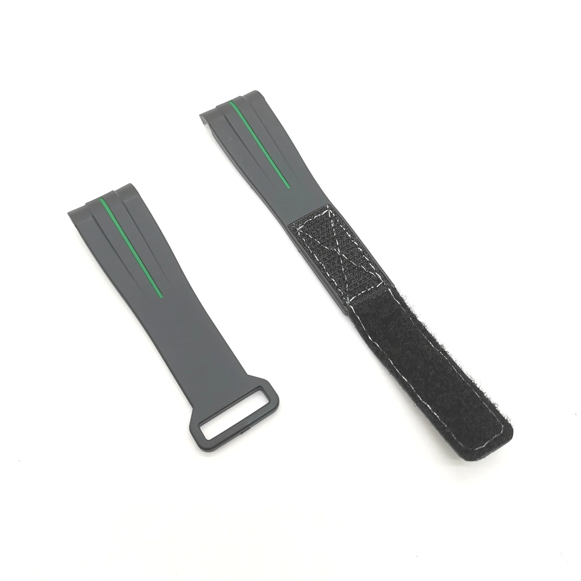 Pulseira de relógio de borracha 20mm para rolex gmt submariner daytona pulseira de silicone à prova dwaterproof água feminino masculino acessórios de relógio