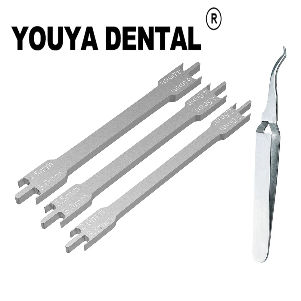 Orthodontic Bracket Positioner Orthodontic Bracket Buccal Tube Tweezers for Orthodontic Treatment Dentist Tools