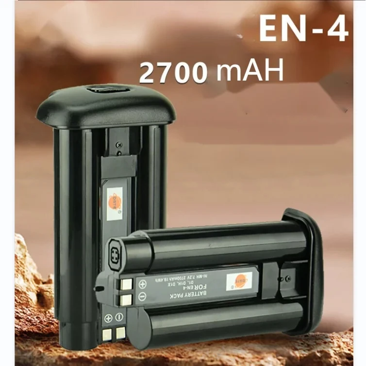 

Аккумулятор EN-4 EN 4 EN4 7,2 В, 2700 мАч для цифровой камеры Nikon D1 D1H D1X, аккумуляторы WYORESY