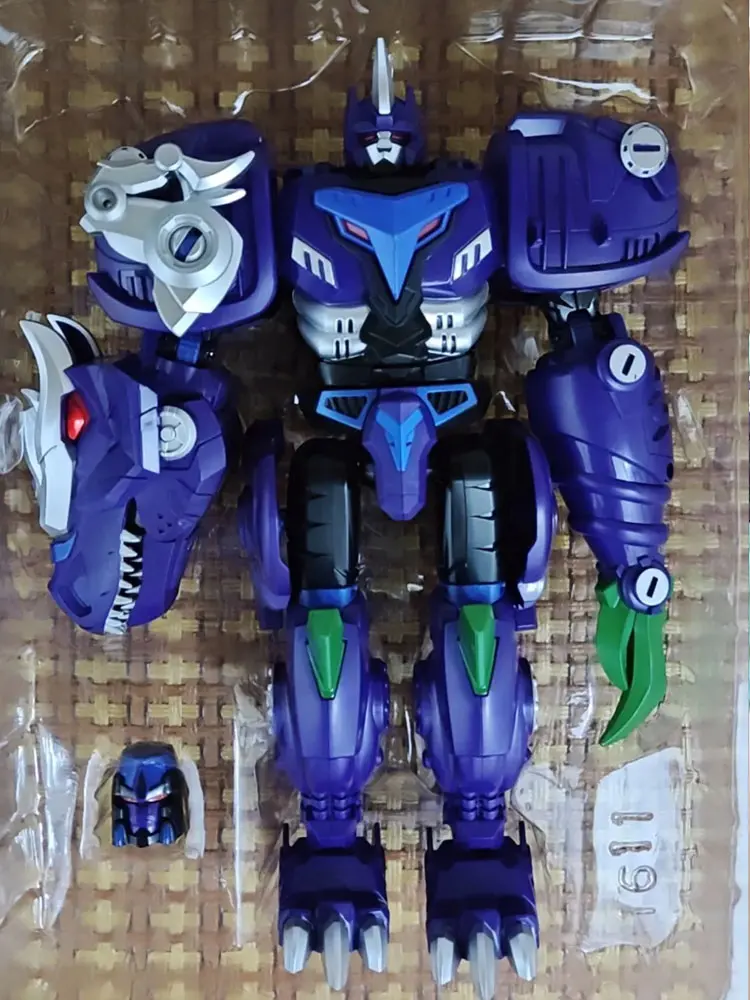 In Magazzino Trasformazione LiJiang XT-1611 Tyrant T-REX Dinosauro BW Beast Wars Action Figure Statua Collezione di Modelli Giocattolo Regalo