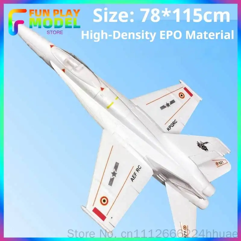 Kpq Rc F18 Super Hornet Rc Fighter Aircraft 70mm Edf Epo Foam Fixed Wing Model Plane Adult Hobby Assembly Remote Control