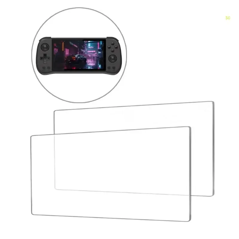 Screen Protectors Cover for Powkiddy X55 Game Consoles Scratch Resistant Film Dropshipping