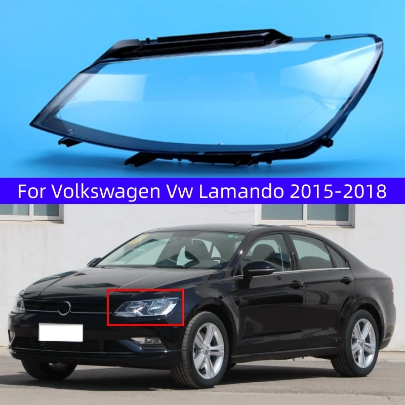 

Для Volkswagen Vw Lamando 2015 2016 2017 2018, крышка фары, прозрачный абажур, корпус фары из плексигласа