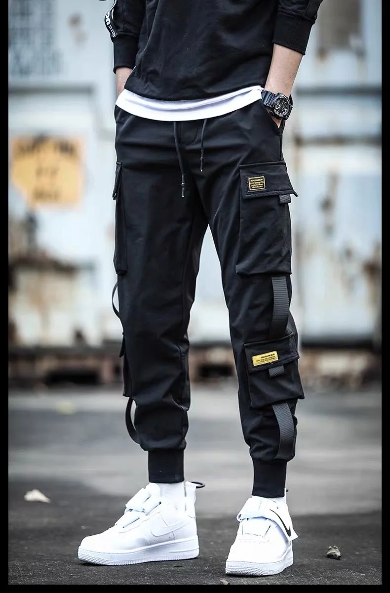 

Рабочие повседневные брюки, модный бренд в стиле high street, красивые и свободные облегающие брюки для мужчин