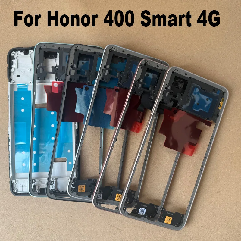 For Huawei Honor 400 Smart 4G Middle Frame Front LCD Bezel Faceplate Housing Chassis Repair Parts Replacement