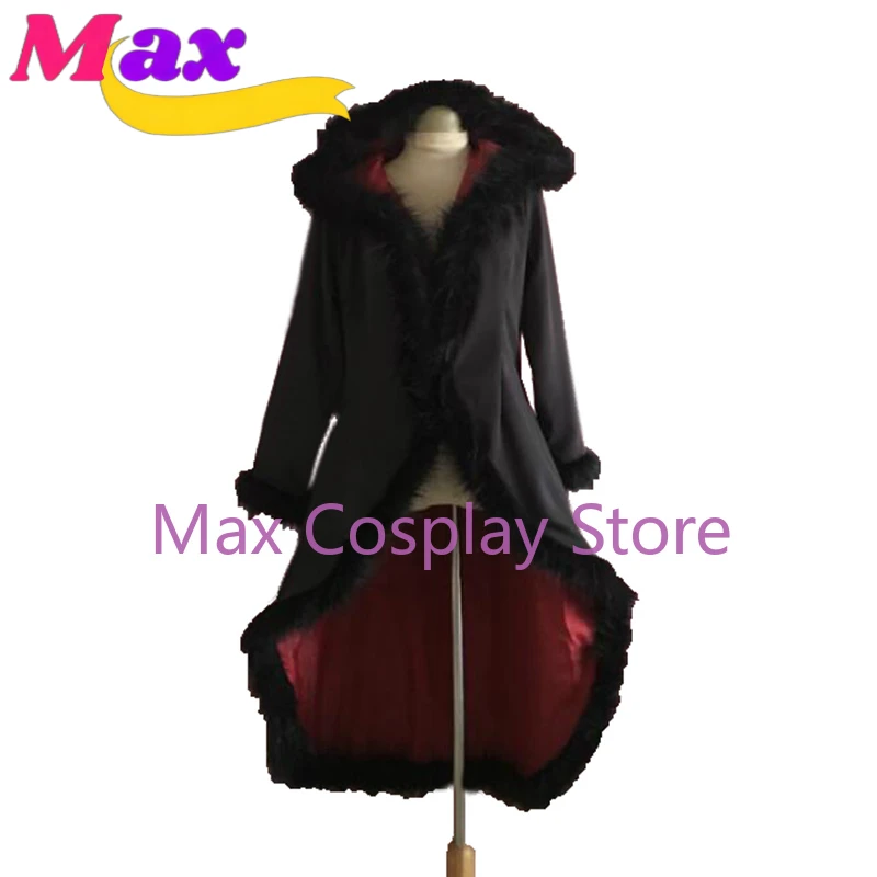 Max Anime Kaito Trench Cosplay Costume Coat Halloween Custom size