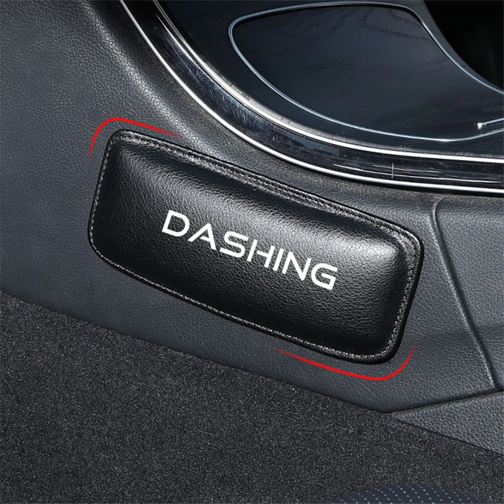 1PC Leather Universal Car Leg Cushion Knee Pad Support Pillow Protector For Chery Jetour DASHING X-1 i-DM T2 T3 Auto Accessories