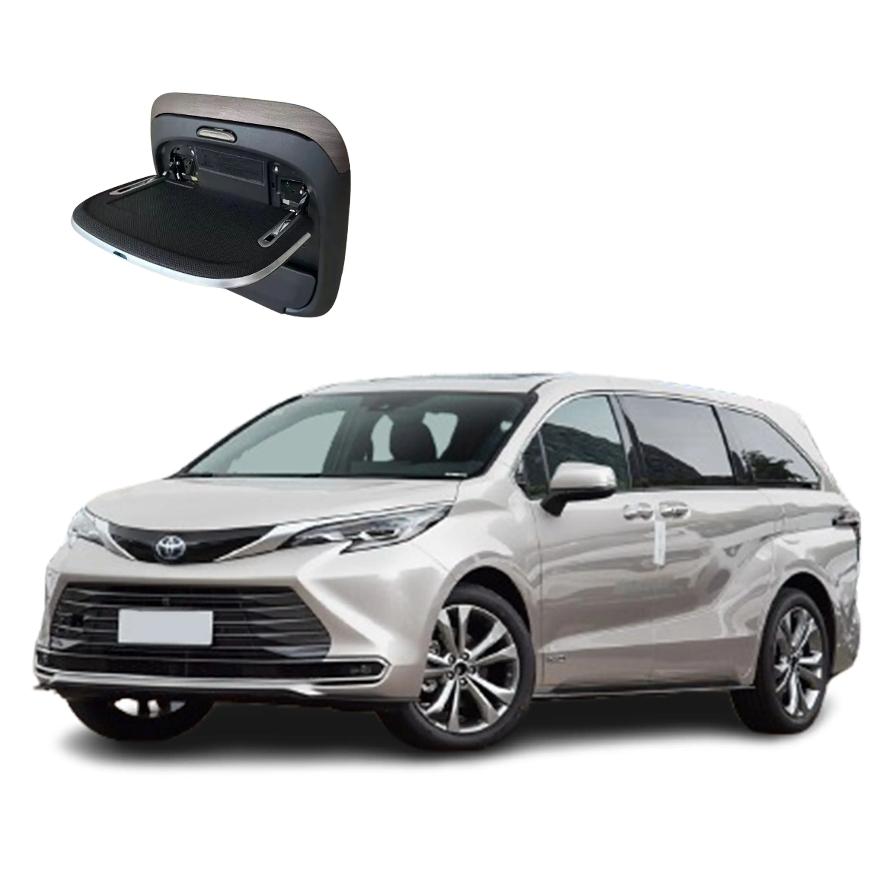 

Sienna Granvia High Quality Factory Direct Folding Tray Luxury Interior Rear Backseat Table Tray Convenient Features Before 2019