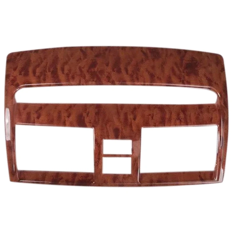 

for TOYOTA Camry 2006-2011 1PC Wood ABS Car Front Center Air Conditioning Vent Outlet Cover Trim Car Styling Accessories