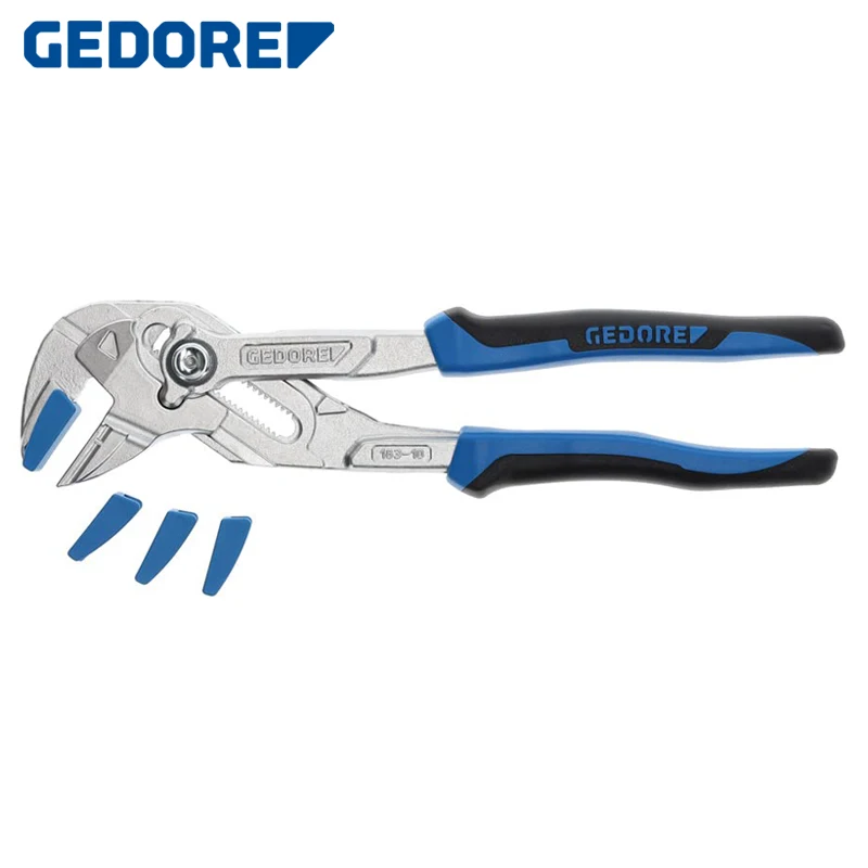 GEDORE SB 183 10 JC S-002 Pliers Wrench Set with Protective Jaws Clamping Width to 52 mm No Teeth Tool 10\'\' 3100146