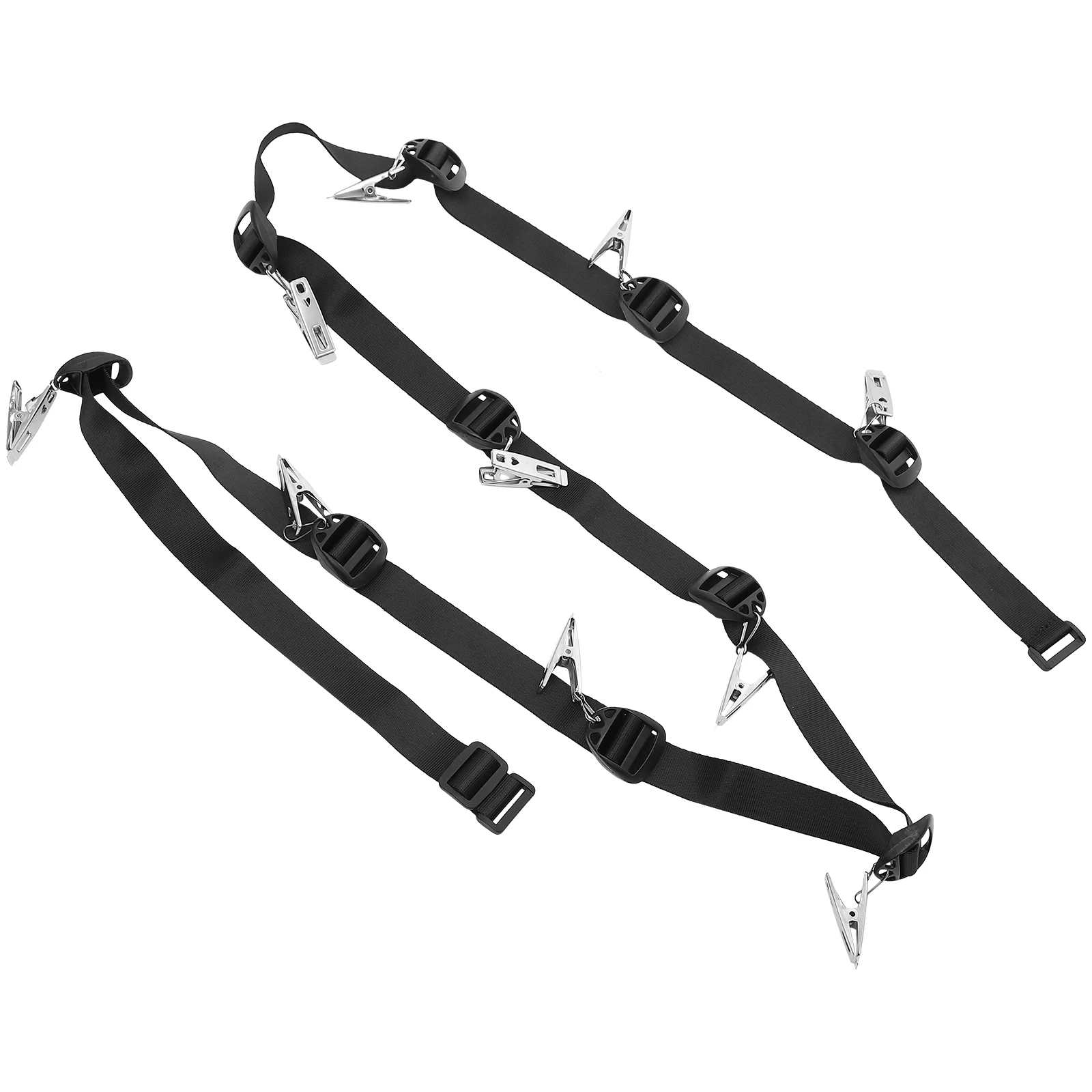 

2Pcs DoorBackHatOrganizer StainlessSteelClips WallMountedStorageRackForHats EasyInstallation HatHolder BoyRoomDecor