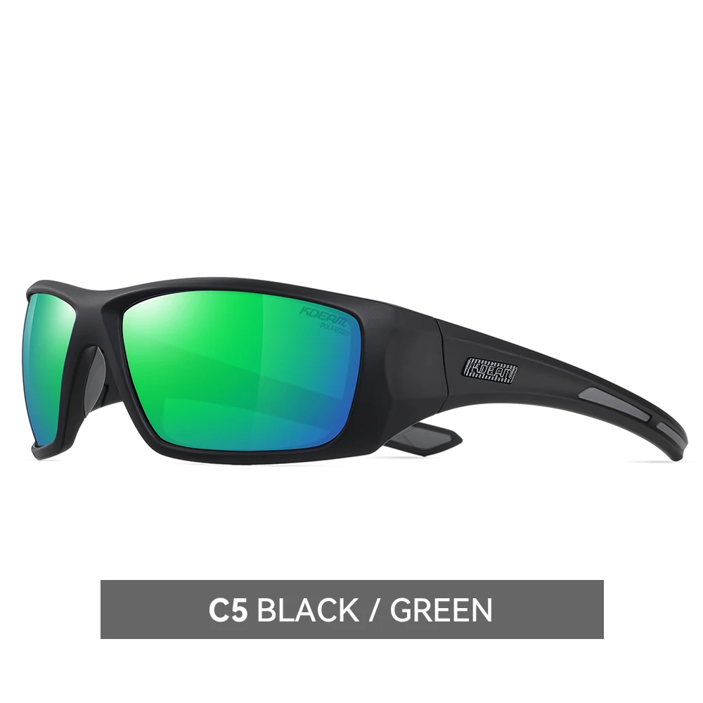 Kdeam Men Cycling Sunglasses Polarized 4