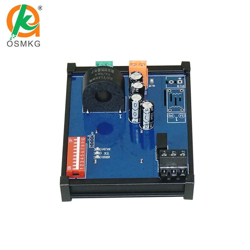 Oshangming 1Channel AC Current Transformer Detection AC Current  Acquisition Module RS485 Modbus Rtu