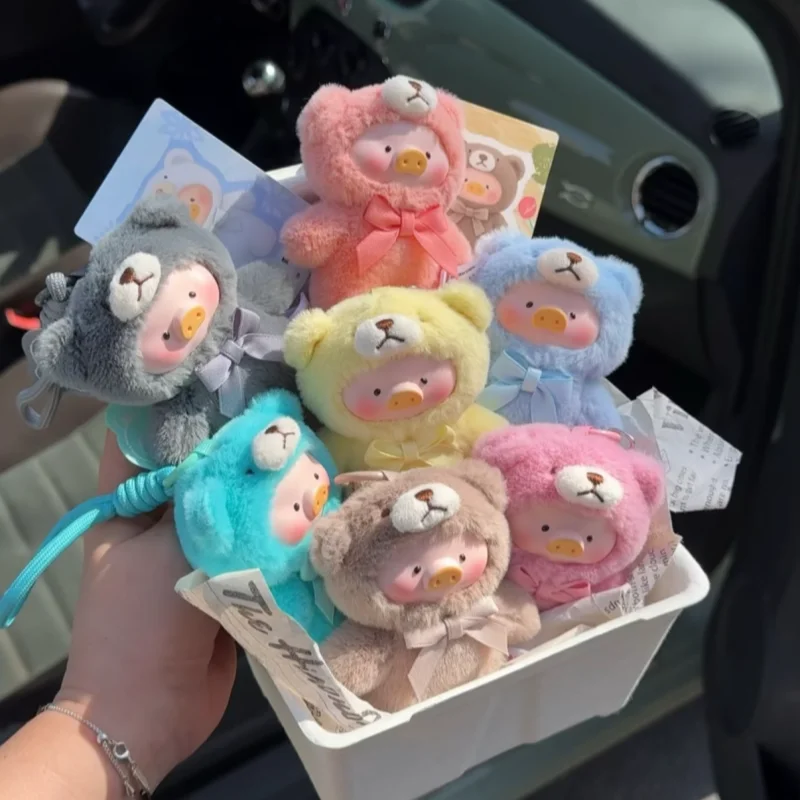

Lulu The Piggy Teddy Mini Whispers Of Nature Series Blind Box Cute Vinyl Plush Keychain Mystery Box Anime Figure Toy Xmas Gift