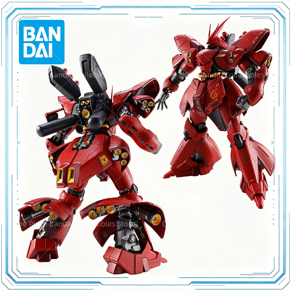 Pre-order Original Bandai METAL ROBOT Spirits Sazabi PVC Diecast 16cm Gundam Char's Counterattack Collectible Desktop Gifts Fans