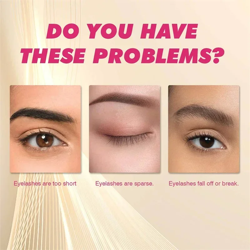 Sérum améliorant la croissance des cils, amélioration des sourcils, Extension des cils, follicules des cheveux plus longs, liquide plus épais