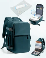 Mochila de aviación Wizzair 40x30x20 bolsas de almacenamiento al vacío de aire con mochila de viaje para hombres y mujeres, mochila para portátil Ryanair para el trabajo