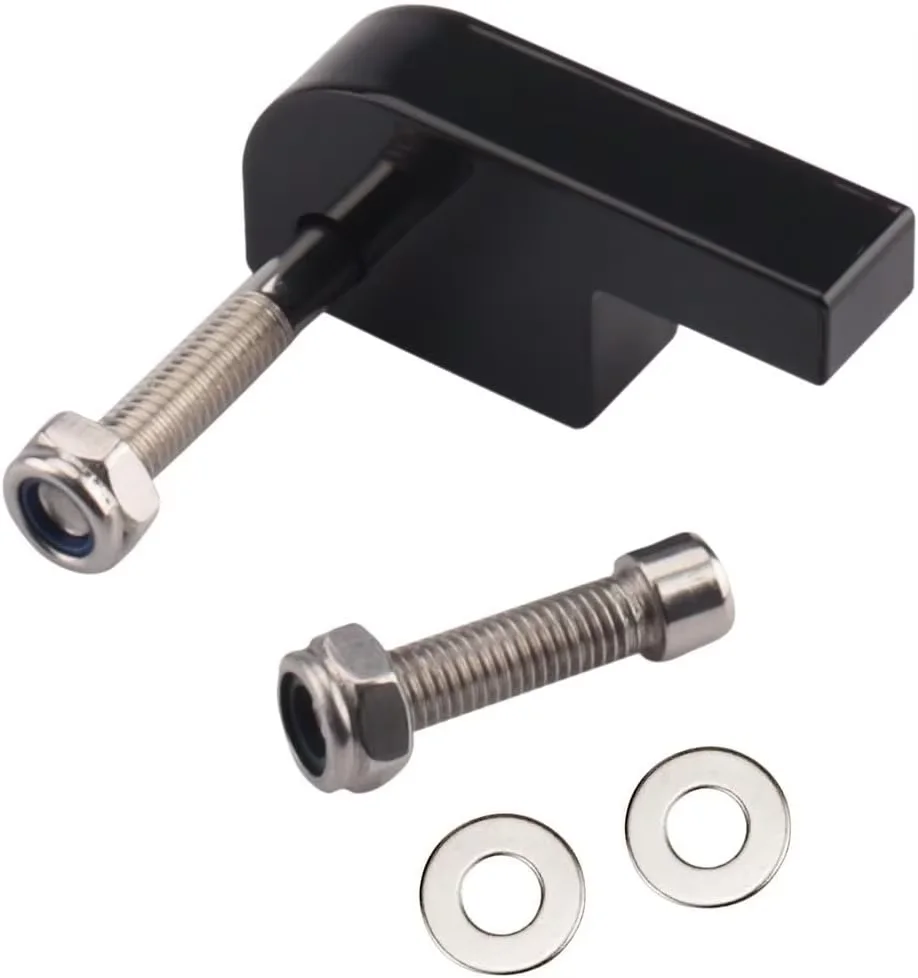 Solid Billet Headlight Relocation Extension Bracket Block For 39-49mm Harley Dyna Fork T-Sport Street Fat Bob Low Rider