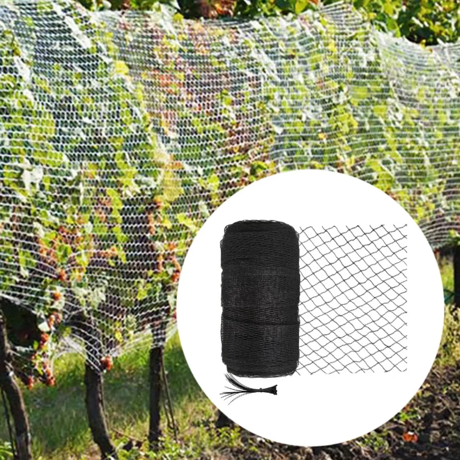 

Garden Netting, Pond Mesh ,against Birds, Deer, Squirrels and Other Animals Easy