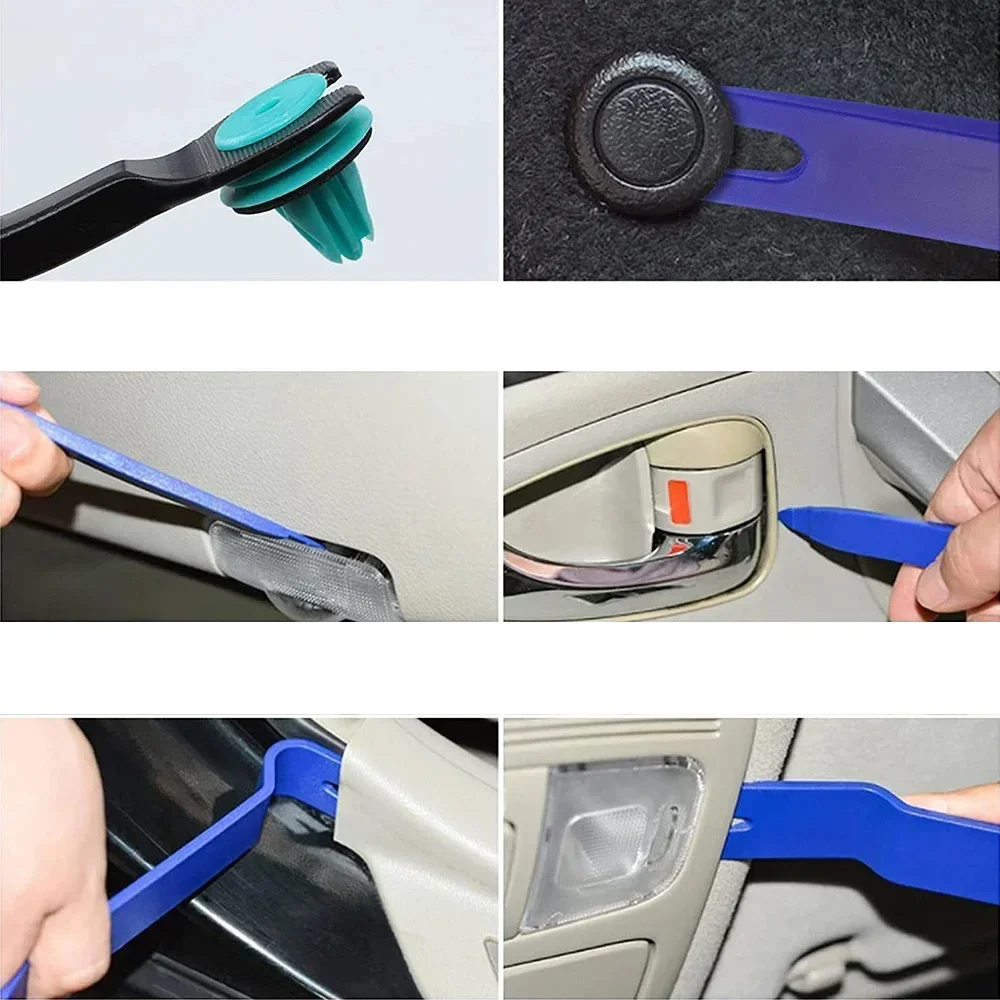 Auto Mechanical Workshop Tools Door Clip Panel Trim Removal Installation Repair Kit Nail Puller Plastic Car Interior Repairing