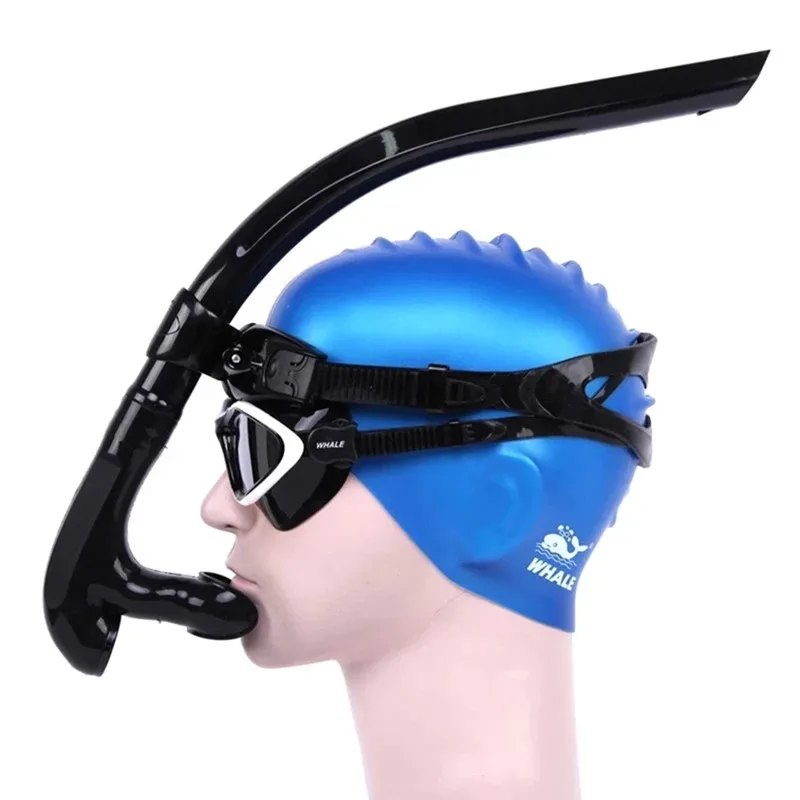 2023 Professional Comfort For Beginners Swimming Diving Breathing Tube Snorkeling Dry Silicone Snorkel Sea Pool Diving Accessory