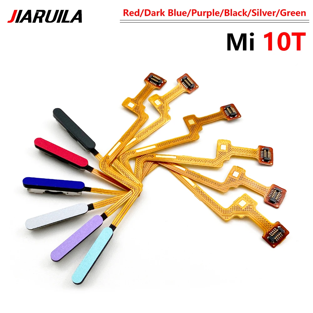 Huella dactilar para Xiaomi Mi 10T Mi10T Pro Lite M2007J3SY ID, botón de inicio, menú de huellas dactilares, tecla de retorno, Sensor, Cable flexible