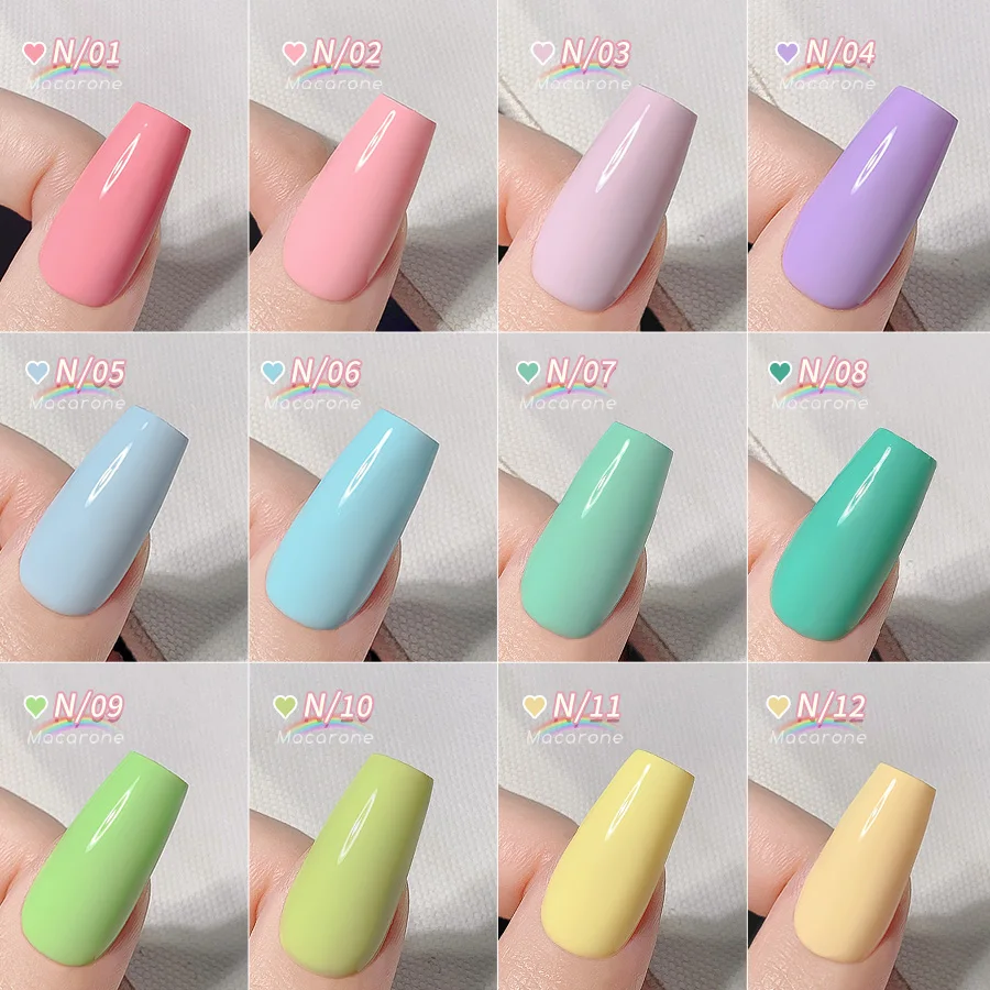 KANIU النيون UV LED هلام مسمار البولندية 12 مللي شبه دائم الصيف جيل للأظافر الغراء ل المهنية مانيكير قاعدة علوية معطف جيل للأظافر الفن #4