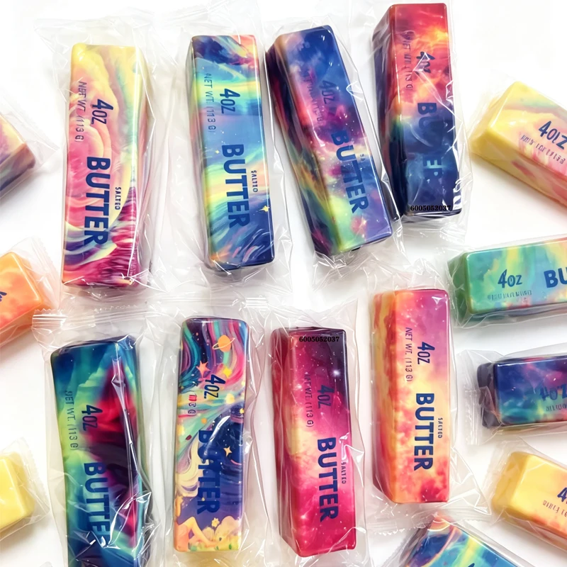 Random Color 1PCS Butter Stick Sticky Pressure Ball Fidget Toy Stress Relief Slow Rebound Squeezing Toy Bulk Party Favorite
