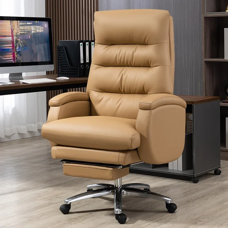 

Furniture Luxury Comfy Chair Posture Correction Armchairs Office Chairs Gaming Desk Ergonomic Comfortable Meeting Bedroom Wheels