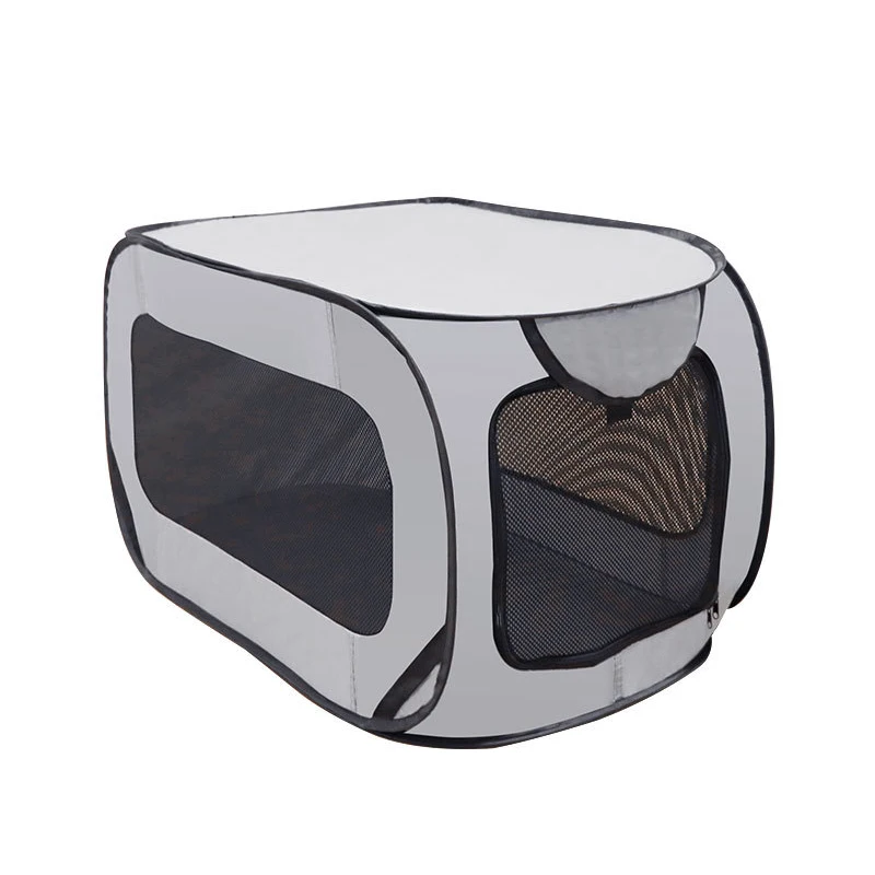 

Foldable Dog Tent Houses Portable Outdoor Pet Puppy Cats Cage Indoor Puppy Cats Pet Cage With Breathable Mesh Window