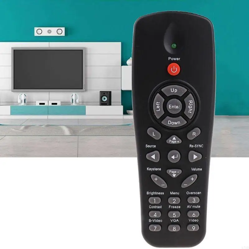 

87HD Projector Remote Control Replacement Controller for Optoma DS322 DS317 DS316 DS219 DS216 DS211 DS306 DS671 ES530