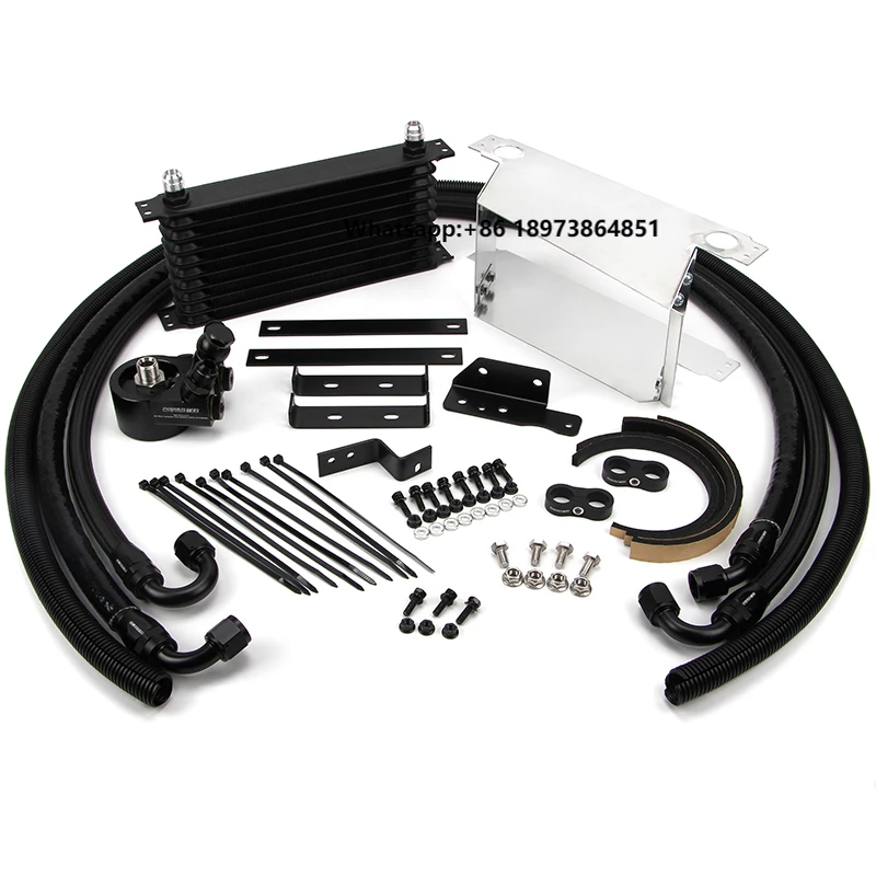 

For Sub*aru BRZ ZC6 ZD8 GT86 ZN6 GR86 Scion FR-S Oil Cooler Kit Engine Radiator Car Modification Cooling Systems BB-OCK-136