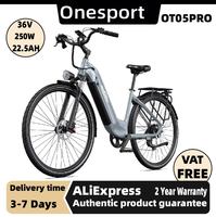 Onesport OT05 PRO Electric Bike For Adult 250W 36V 22.5Ah Battery City Electric Bicycle 27.5 Inch Tires E-bike
