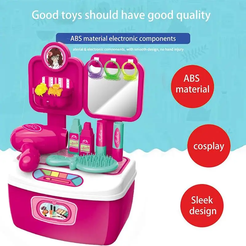 Hair Styling Toys For Girls Kid Friendly And Safe Hair Salon Toys Beauty Salon Set For Kids Hair Salon Toys Birthday Chriastmas